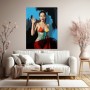 Pop Art Frau in Farben