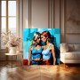 Zwei Frauen in Pop Art