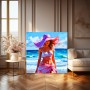 Sommerfrau am Meer