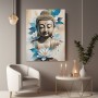 Buddha mit Lotusblüten