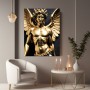 Goldener Engel mit Flügeln