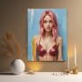 Pink Hair Portrait