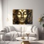 Goldener Buddha in Ruhe