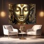Goldener Buddha in Ruhe