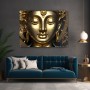 Goldener Buddha in Ruhe