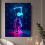 Neon Cartoon Junge