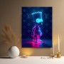 Neon Cartoon Junge