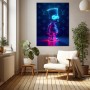 Neon Cartoon Junge