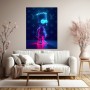 Neon Cartoon Junge