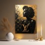 Goldene Fashion-Ikone