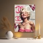 Glamour-Ikone in Pink