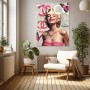 Glamour-Ikone in Pink