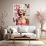 Glamour-Ikone in Pink