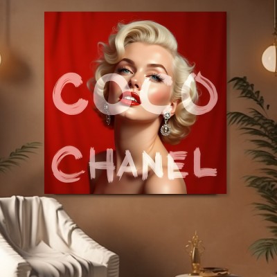 Coco Chanel Glamour-Porträt