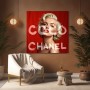 Coco Chanel Glamour-Porträt