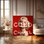 Coco Chanel Glamour-Porträt