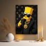 Luxus-Cartoon mit Sonnenbrille