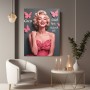 Glamour-Porträt in Pink