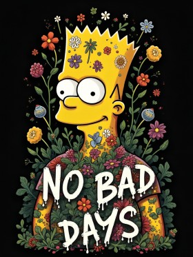 No Bad Days Comic-Blüten