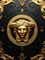 Goldene Medusa Ornamentik
