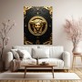 Goldene Medusa Ornamentik