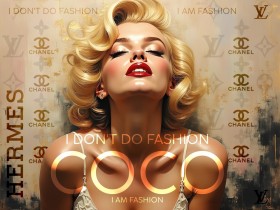 Coco Fashion Glamour Porträt