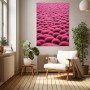 Pinkes Pflanzenmeer