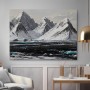 Arktische Berglandschaft