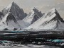 Arktische Berglandschaft