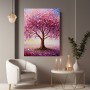 Blühender Baum in Rosa