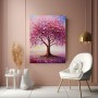 Blühender Baum in Rosa