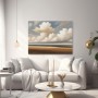 Weite Landschaft mit Wolkenhimmel