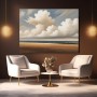 Weite Landschaft mit Wolkenhimmel