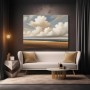 Weite Landschaft mit Wolkenhimmel