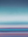Pastellhorizont in Blau und Rosé