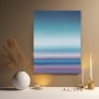 Pastellhorizont in Blau und Rosé