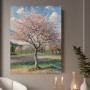 Blühender Baum im Frühlingslicht
