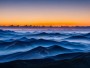 Bergpanorama im Morgenlicht