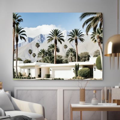 Palm Springs Villa mit Bergpanorama