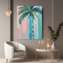 Pastell Palme im Tropical Style