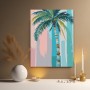 Pastell Palme im Tropical Style