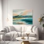 Pastelllandschaft am Wasser