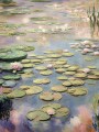 Seerosenteich in Pastelltönen