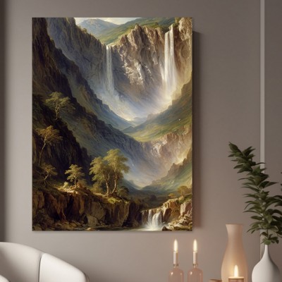 Majestätisches Wasserfalltal