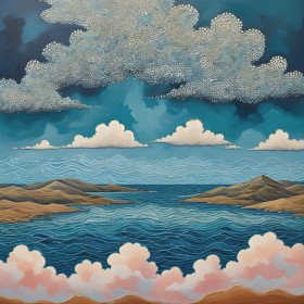 Wolken über dem Inselmeer