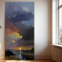 Dramatische Küste im Abendlicht