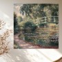 Seerosenteich mit Gartenbrücke