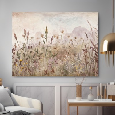Zarte Wildblumenwiese