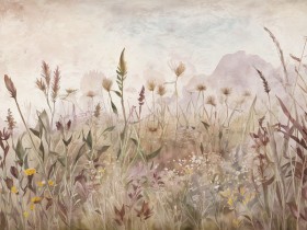Zarte Wildblumenwiese