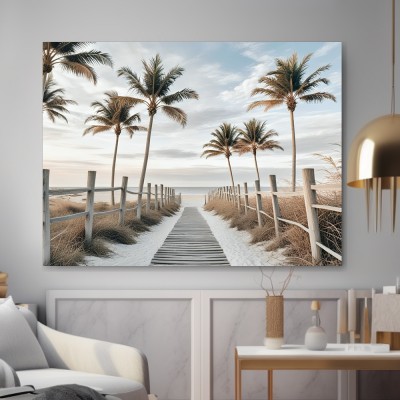 Palmenweg zum Strand